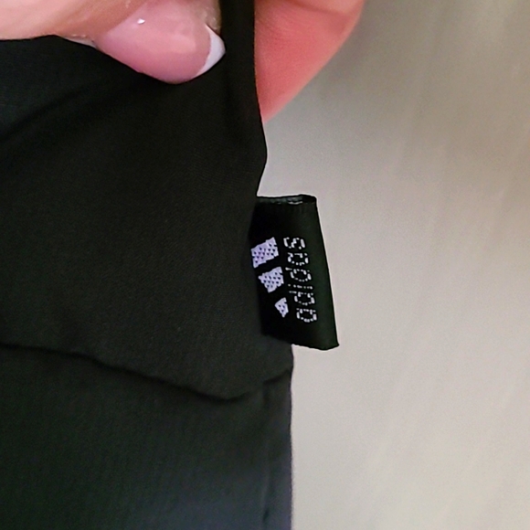 Adidas Womens Feather Down Filled Puffer Jacket Black Longline Mid Shin 90s Y2K - Picture 8 of 17